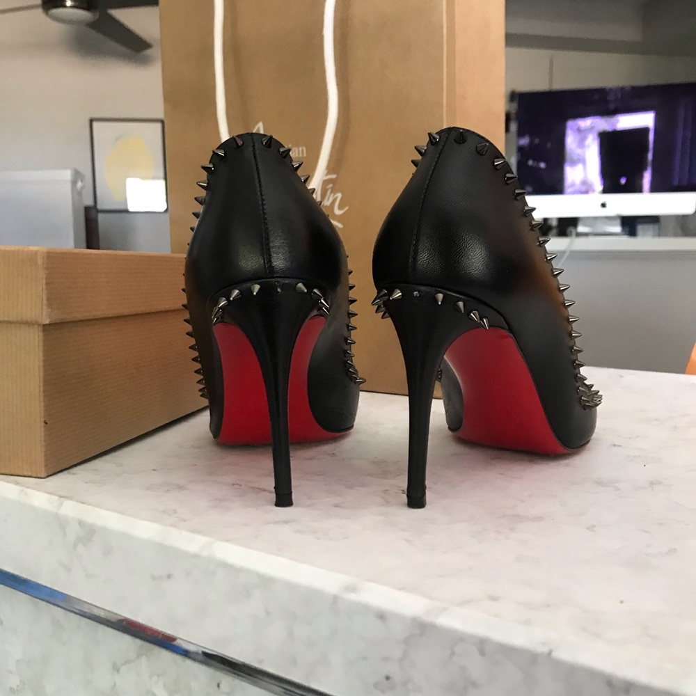 Anjalina 85mm Leather Heels